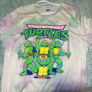 Tie Dye Ninja Turtles Graphic Tee